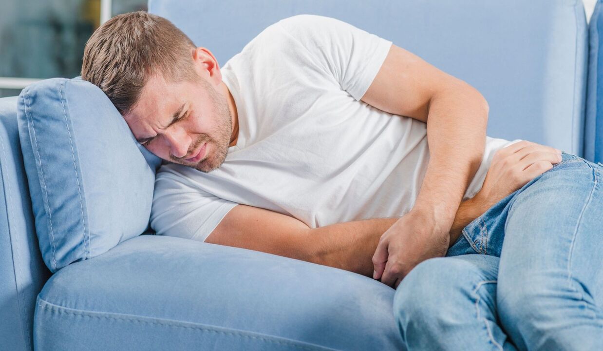 rasa sakit pada pria dengan prostatitis kronis